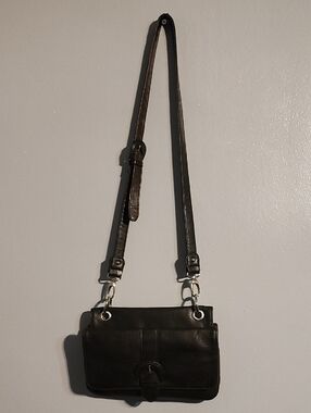 mark. Black And Brown Crossbody Shoulder Bag